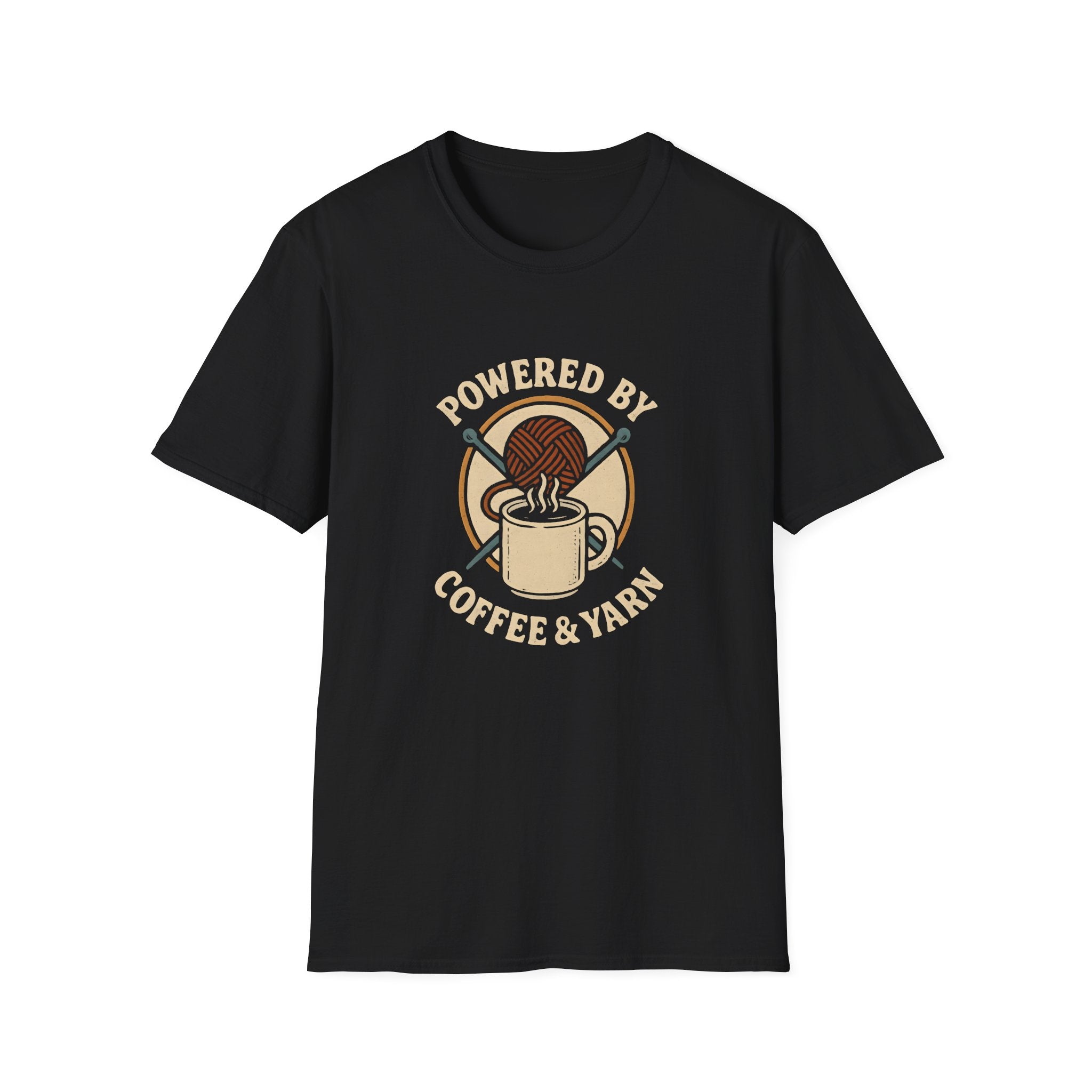 Powered by Coffee & Yarn T-Shirt
