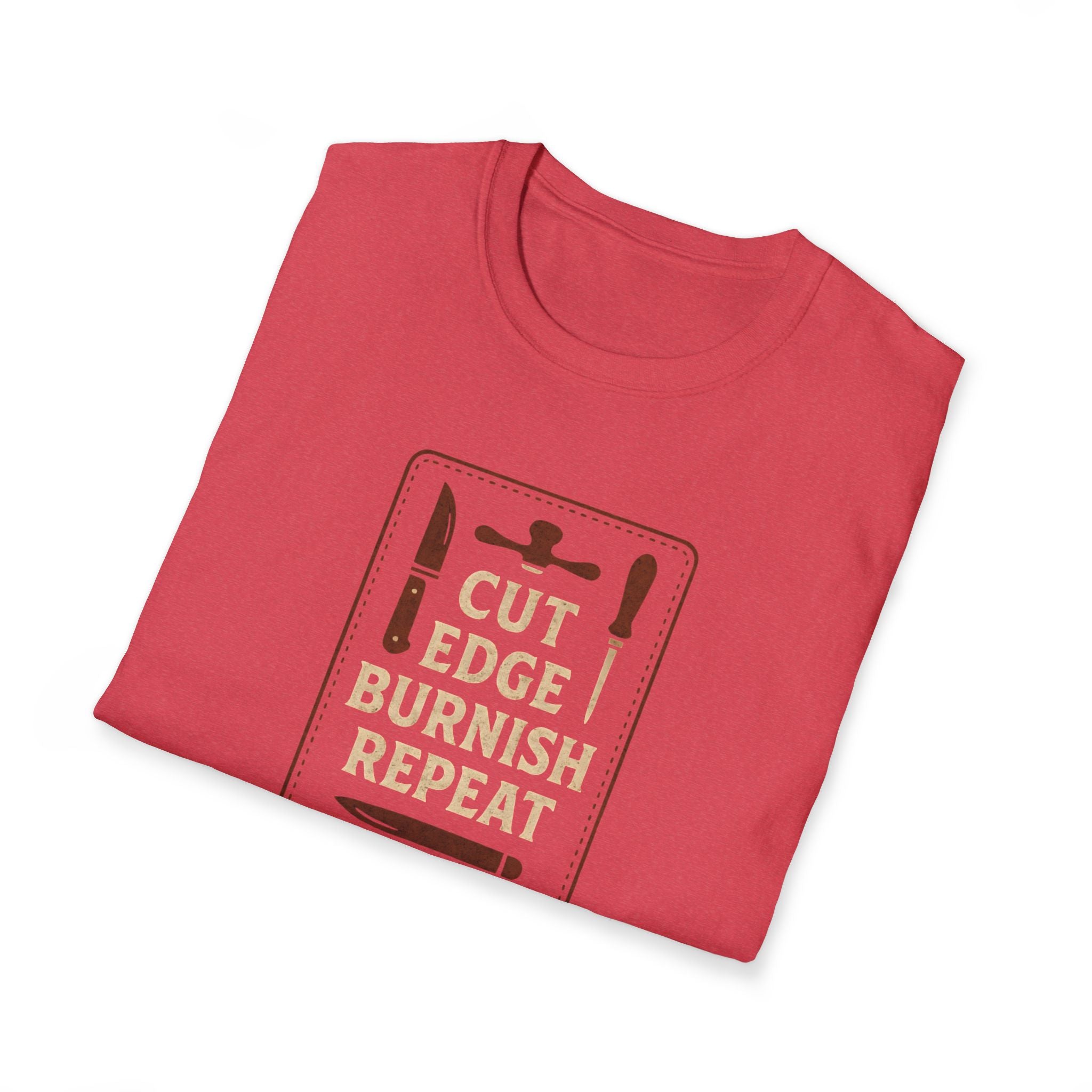 Cut Edge Burnish Repeat T-Shirt