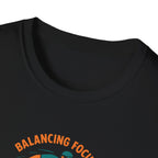 Balancing Focus On Board T-Shirt
