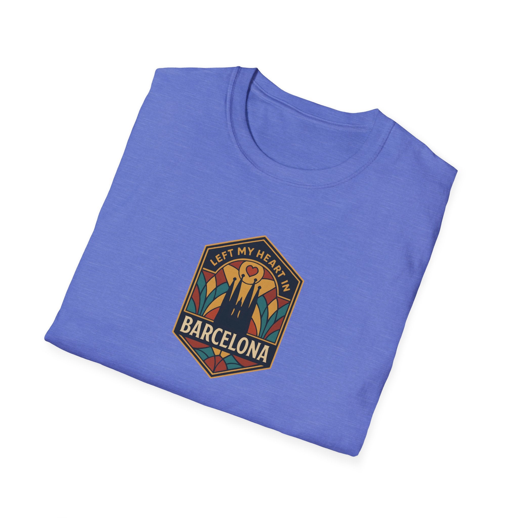 Barcelona Heart Badge T-Shirt
