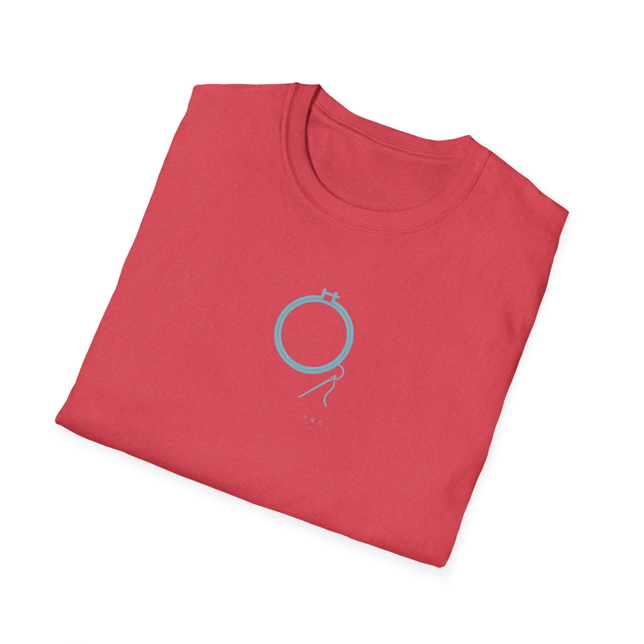 Embroidery Hoop with Thread T-Shirt