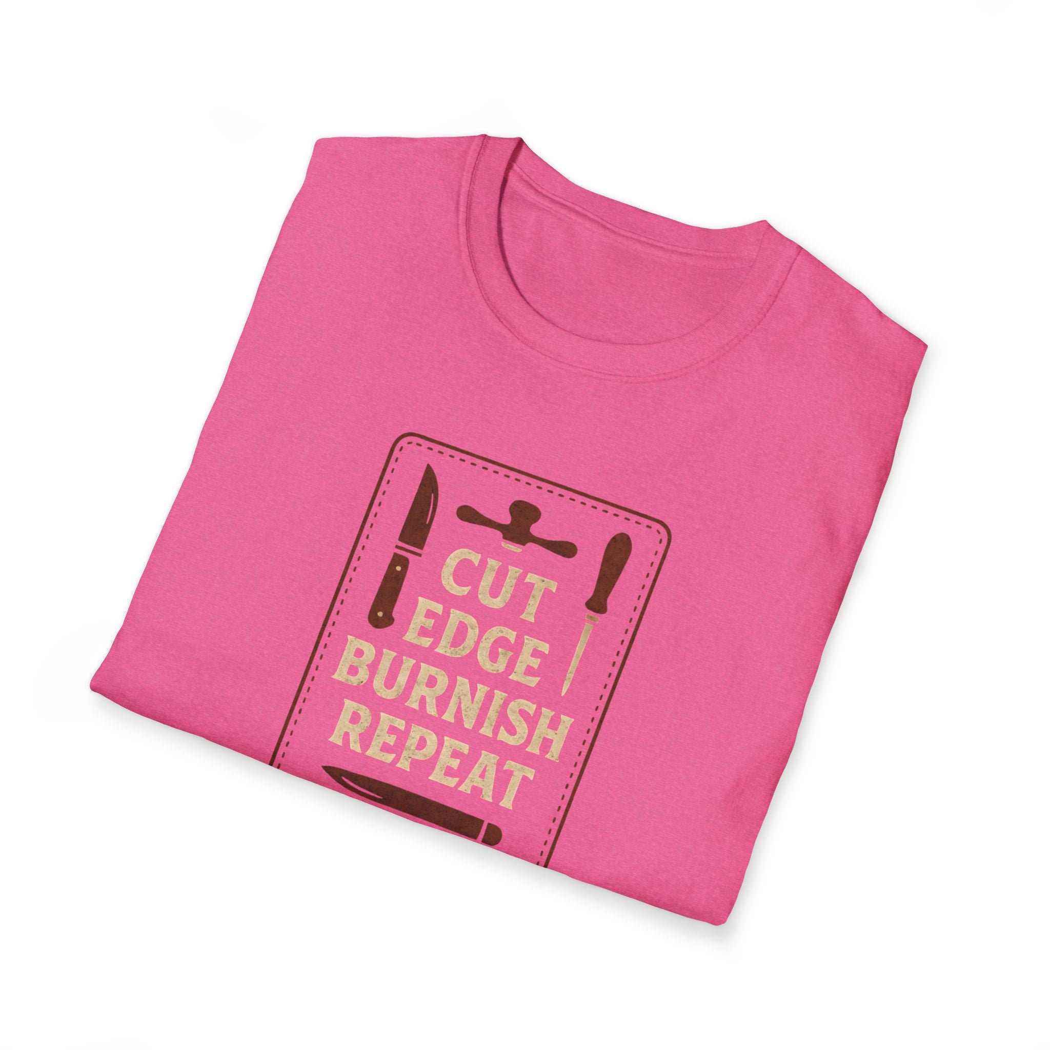 Cut Edge Burnish Repeat T-Shirt