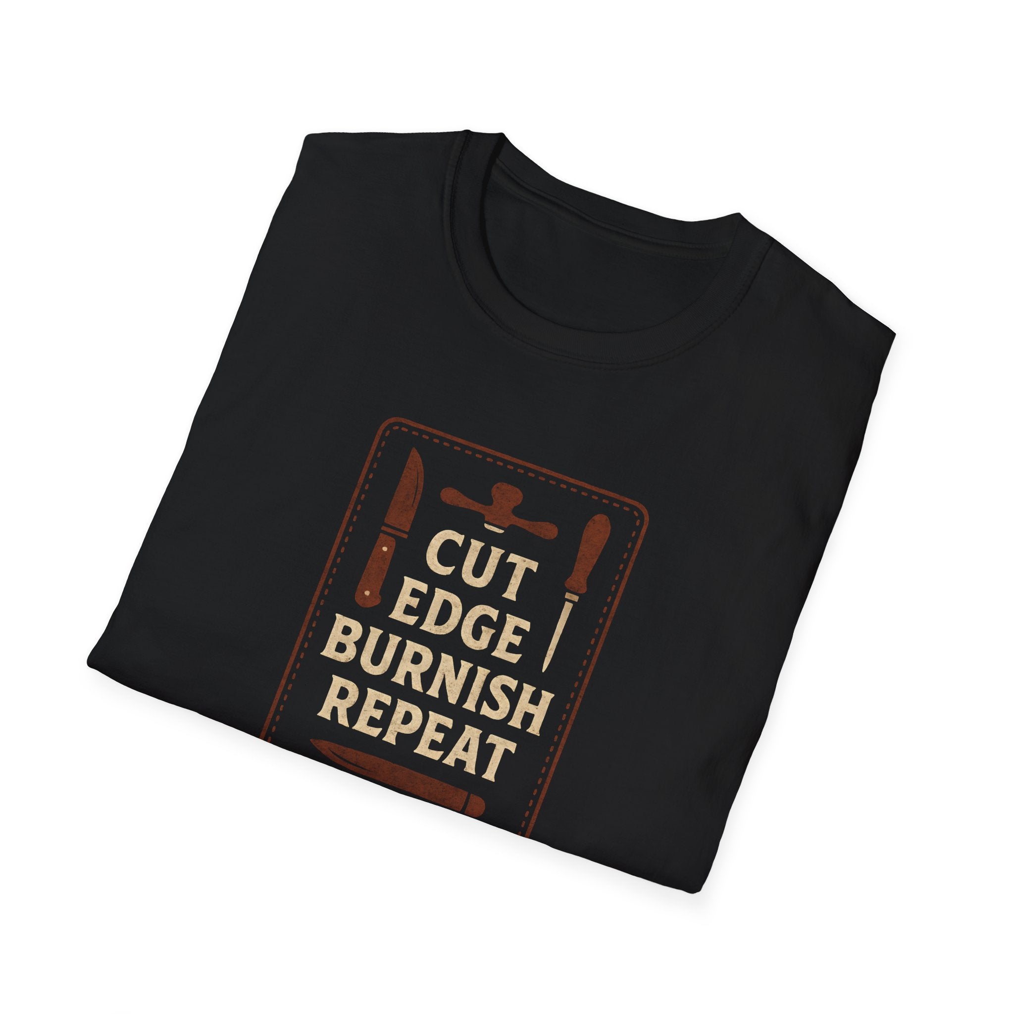 Cut Edge Burnish Repeat T-Shirt